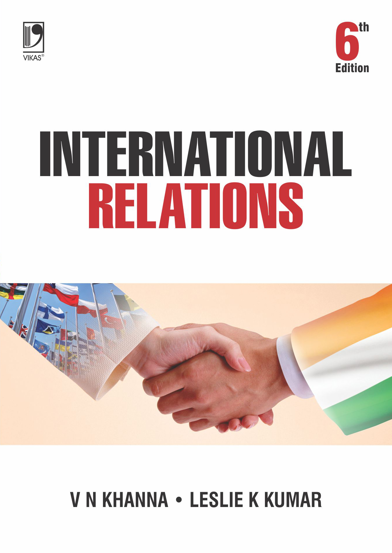 International Relations, 6/e  by  V N Khanna